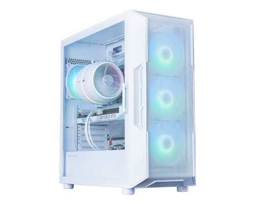 CAJA ZALMAN I3 NEO ARGB V2 ATX 4XVENT 120MM 2XUSB 3.0 BLANCO  S/N FUENTE